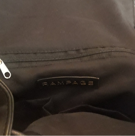 NWOT Rampage Quilted Drawstring Backpack - Picture 7 of 8